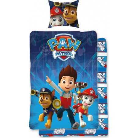 Copripiumino Paw Patrol - 1 copripiumino 140x200 - cotone - New dis...