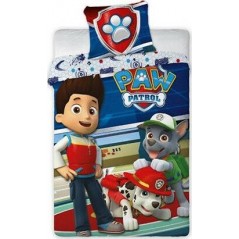 Copripiumino Paw Patrol - 1 copripiumino 140x200 - cotone - New dis...