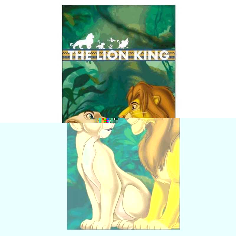 Drap de plage ou drap de bain Le Roi Lion Disney