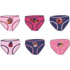 Boite de 3 culottes Miraculous -Lady bugs - New discount.com