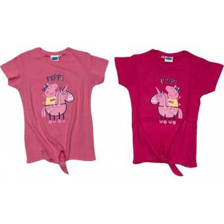 Camiseta de manga corta de Peppa Pig -New discount.com