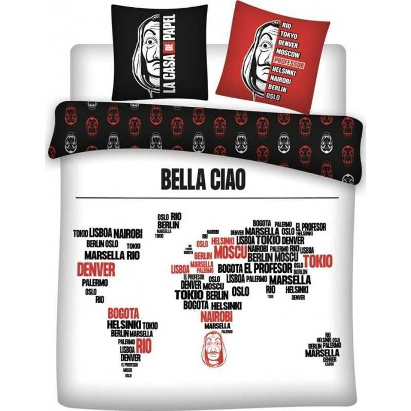 Funda nórdica La Casa de Papel - Bella Ciao -New discount.com