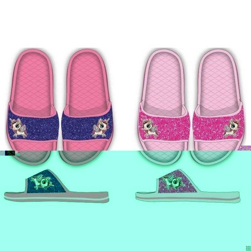 Claquettes de bain Licorne - New discount.com