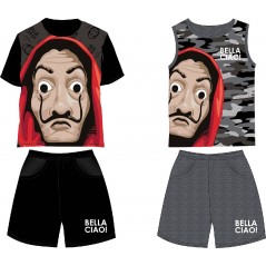 Ensemble T-shirt Débardeur avec short Bella Ciao - New discount.com