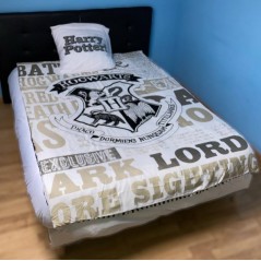 Juego de edredón Harry Potter - 1 funda de edredón 140x200 + 1 fund...